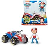 PAW PATROL, Rettungs-Quad mit Ryder-Figur (Sustainable Basic Vehicle/Basis Fahrzeug), Spielzeug für Kinder ab 3 Jahren