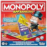 Monopoly App Banking Brettspiel - Deutsche Fassung, Moderne Version des Klassikers, elektronisches Spiel für Kinder ab 8 Jahren, für 2 bis 6 Spieler, Weihnachten