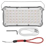 PerGar 100 W Wiederaufladbare Lampe mit Hoher Kapazität, 20000 MAh, Schnell Aufladbare Campingleuchte, 5-in-1 Multifunktionale Outdoor-Campinglaterne, IP66 Wasserdichte Laterne für