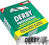 Derby Professional Rasierklingen 100 Stück (1er Pack)