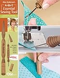 Alex Anderson's 4-In-1 Essential Sewing Tool: Includes: Seam Ripper, Stiletto, Presser, Turner