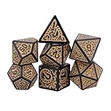Zxfdsfdbnm 7 Teile/Satz Polyhedral Acryl Würfel Mehrere Gesicht Verschiedene Form Digitale Spiel Würfel Für Club Party Familie Brettspiel Requisiten