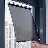 ByteRunning Sonnenschutz Rollo Mit Saugnapf,Automatisch Einziehbare Verdunkelungsrollos,Sichtschutzrollos Mit SaugnäPfen,Leicht Zu Verstauen,FüR Schlafzimmer Und KüChen