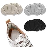 Sibba Fersenschoner Füße Schuh zu Big Filler Protector Selbstklebende Patches Aufkleber Falten Pads Einsätze Kissen Blasen Schmerzlinderung Prävention Fersen Griffe Männer Frauen (3 Paar mehrfarbig)
