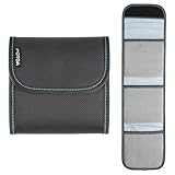 FOTGA Kameraobjektiv-Filtertasche für 3 Filter, passend für bis zu 95mm Rundfilter und 100x100mm(4x4) Quadratfilter, Faltbare 3-Taschen-Tasche für UV CPL ND Filter