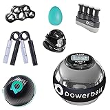 Powerball NSD Diablo Evo Autostart – Trainingsgerät für Handgelenke, Griff- und Vorderbremsen (Diablo Pro Pack)