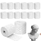 QYRDBGY Gipsbinden 14er Set, Gipsabdruck Babybauch 5 cm x 2,7m Gipsbinden zum Basteln Gipsbinde Rolle Gips Abdruck Binden zum Basteln und Modellieren