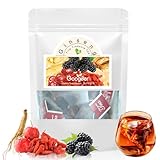 20 Beutel Ginseng Five Treasures Tee Nierentee, Ginseng TEe, GinSeng Wolfsbeeren Tee, Herbal Kidney Detox TEa, GInseng Goji Beeren Tee für Man and Women