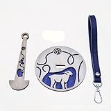 Tragbarer Handgelenk-Garnknäuel-Ständer mit Lederarmband, Handgelenk-Garnhalter, Holz, Twizzling Garn, Organizer, Aufbewahrung, Strickzubehör, Häkeln für Bastelliebhaber (weiß)