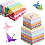 200 Blatt Tonpapier a4 Bunt, Buntpapier a4 in 20 Verschiedenen Farben, Faltbares Doppelseitiges Papier Eignet Sich für Basteln & Diy (farbig 1)