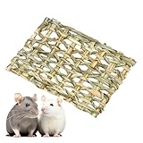 Kaninchen Gras Tunnel | Hamster Versteck | Häschen Grashaus Kaninchen | Kauspielzeug Natur Tunel | Kleintierunterschlupf Gras Versteck für Haustiere Kaninchen Hamster