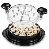 BHLPOOGY Huhn Shredder Tool Twist, Hühnerfleisch Zerkleinerer mit Bürste Silikonpad, große Fleischzerkleinerer Maschine, Hühnermühle