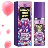 Glanzspray für Luftballons, Glitzerspray für Luftballons 30 ml, Glanzspray für Latexballons, Aufhellungsspray für Luftballons, antioxidativ, langlebig und glänzend, Dec