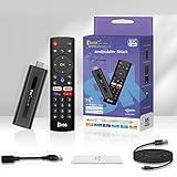 Android 14.0 TV Stick Box, 8K UHD Streaming Player 2025, Smart TV Box mit 2GB RAM 16GB ROM, Dual WiFi 2.4G/5.8G, Bluetooth 5.0, Sprachsteuerung, HDMI Plug & Play Media Player