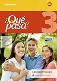 ¿Qué pasa? - Ausgabe 2016: Lernsoftware 3 Einzelplatzlizenz (¿Qué pasa?: Lehrwerk für Spanisch als 2. Fremdsprache ab Klasse 6 oder 7 - Ausgabe 2016)