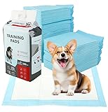 Pack of 100 PIPI Matten für Hunde & Training Pads – 45 × 33 cm Welpen Unterlagen, 6-Lagiges Design - Auslaufsicher & Schnell trocknend – Hundetoilette für Wohnung & Welpen