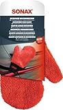 SONAX Microfaser WaschHandschuh (1 Stück) bequemer Handschuh mit maximalem Oberflächenschutz, schonende Reinigung Aller Lack, Glas und Kunststoffoberflächen, Art-Nr. 04282000
