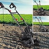 BRAST Motorhacke Gartenfräse Elektro | 1050-1800 Watt | 36-45cm Arbeitsbreite | 4 Modelle | Schutzblech Antiblockierkupplung & Sicherheitsschalter | für kleine bis große Grundstücke | BRE-AF 1050