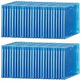 PEARL Blueray Hüllen: Blu-ray Soft-Hüllen blau-transparent im 50er-Pack für je 1 Disc (Blu ray Case, Blurayhüllen, CD Rohlinge)