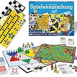 Ravensburger Spielesammlung 27293 Familienspiele 2022 D - Spielesammlung für die ganze Familie, Spiel für Kinder und Erwachsene ab 4 Jahren, für 2-10 Spieler, Natural (Wood)