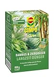 COMPO Bambus & Ziergräser Langzeit-Dünger, Umweltschonendere Rezeptur, 5 Monate Langzeitwirkung, 850 g, 22 m²