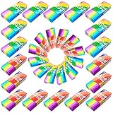 Kinder Radierer Set mini - 30 Stk. Weiche Schule Radiergummi 2B Würfel, Ideal als Geschenk für Kids in Schule & Skizzenbüro