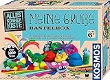 Kosmos 604431 AllesKönnerKiste Meine große Bastelbox, Bastel-Set, Bastelsets für Kinder, Bastelmaterial, Bastelzubehör, Bastelbedarf, Basteln für Kinder ab 6 Jahren