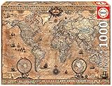 Educa - Puzzle 1000 Teile für Erwachsene | Antike Weltkarte, 1000 Teile Puzzle für Erwachsene und Kinder ab 14 Jahren, Landkarte (15159)