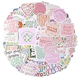 100 Stück Dänische Pastell Aufkleber Bunte Niedliche Ästhetische Aufkleber Aesthetic Stickers For Water Bottles Aesthetic Inspirierende Aufkleber Pack Asthetic Stickers Für Jugendliche Mädchen