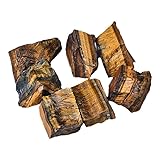 ADERFETBI Steine und Kristalle Anhänger aus Naturstein mit Tigerauge, Rohstein, geschnitzter Rohstein, Heilsteine für Reiki, Yoga und Hexerei Kristalle (500 g)