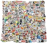 Willingood Aufkleber 200 Stück Wasserdicht Vinyl Stickers Graffiti Style Decals für Auto Motorräder Fahrrad Skateboard Snowboard Gepäck Laptop Aufkleber MacBook iPad und mehr