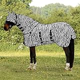 WALDHAUSEN Fliegendecke Zebra Rückenlänge 135 cm, schwarz/weiß