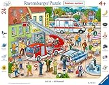 Ravensburger Kinderpuzzle - 06581 110, 112 - Eilt herbei! - Rahmenpuzzle für Kinder ab 4 Jahren, mit 24 Teilen
