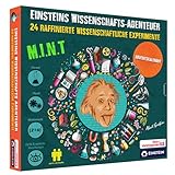 Einstein Adventskalender 2025 – Spektakuläre Wissenschaft: 24 atemberaubende Experimente ab 8 Jahren | Physik, Chemie, Technik, Mathematik | STEM Lernspaß, Deutsche Ausgabe