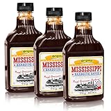Mississippi Barbecue Sauce 'Original' 3 x 440ml (Grill-Sauce)