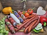 Große Wurstvielfalt - Salami ungarische Art, Rotweinsalami, Schwarzbiersalami - Rhöni GmbH & Co. KG