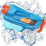 Wasserpistole Wasserspritzpistole Wasser Spielzeug mit großer Reichweite 8-10 Meter 700ml für Outdoor Kinder Erwachsene Pool Garten, Pumpe Wasserpistole