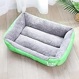 Klassisches Hundebett aus Oxford-Gewebe, wasserdicht, Größe M, Grün