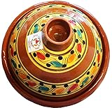 Echte Marokkanische Tajine zum Kochen Ø 30 cm 4-5 Personen
