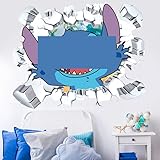 Thingehoy Wandtattoo Kinderzimmer Junge, Anime Wandtattoos Aufkleber Kinder, Wandaufkleber Kinderzimmer, Wandsticker Kinderzimmer Jungen, Wall Stickers Kids Bedroom, Wanddekoration