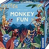 KOSMOS 683740 Monkey Fun, spannendes und schnelles Familienspiel für 1-4 Spielerinnen und Spieler ab 8 Jahren