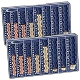 PEARL Münzzählbrett: 2er-Set Euro-Münzbretter für alle Euro- und Cent-Münzen (Münzzähler, Münzsortierer, Geldkassette)
