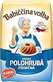 Babiččina Volba Polohrubá Mouka – Mehl Weizenmehl Type 550, mittleres Weizenmehl 5 × 1 kg (5 kg)