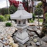 Steingarten Ornament Japanische Laterne/Pagode TACHI-GATA-Oki