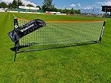 Carrington Tennisnetz in 3 m - Fussballtennis - Mobil - Inkl. Tragetasche - extrem Leichter Aufbau - WETTERFEST (3 m Lang)