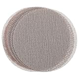 Toddmomy 10 Stück Maschen Schleifpads 5 Zoll 240 Körnung Wasserfest Polyesterfasern Schleifpapier für Wände Holz Metall Trocken und Nassschliff