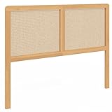 IDMarket Kopfteil auf Fußteil, EDHEN 140 cm, aus Holz