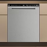 Bauknecht B7U HS41 X Unterbau-Geschirrspüler/ 60 CM/ 15 Maßgedecke/PowerClean Pro-Effektive Hochdruckdüsen/Natural Dry-Automatische Türoffnung-Bessere Trocknung/MaxiSpace-Mehr Innenraum
