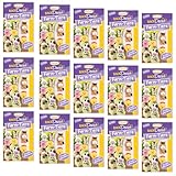 Günthart BackDecor 1 VKE 15 x 6 Stück essbare Farm Zuckerdekore als Schaf, Kuh, Schwein, Ziege, Pferd und Huhn aus feinem Zuckerguss, 1er Set 90 Stück (270 gr)