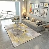 Kunsen Boden Balkon Wohnzimmer Moderne Geometrie Schlafzimmer Flur Spiel Teppich Junge Yellow Teppich mädchen kinderzimmer jugendzimmer Jungen dekoartikel 140X200CM